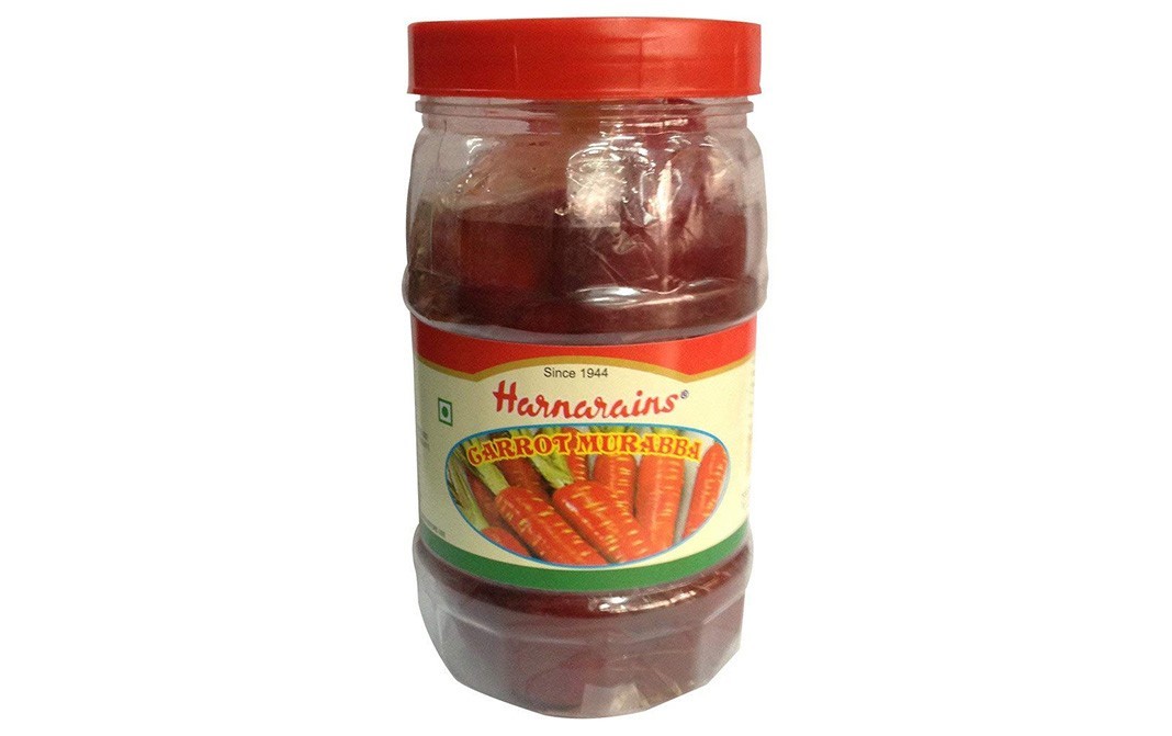 Harnarains Carrot Murabba    Plastic Jar  900 grams